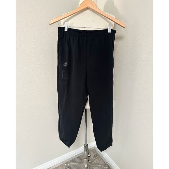 Adidas x Season 5 Calabasas Jogger Pants Black Stripes on Black - Picture 2 of 7